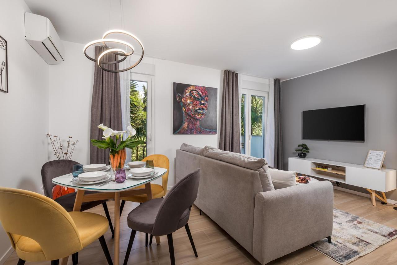 Modern Apartment Di Piu With Free 20M2 Garage Parking Rijeka Exterior foto